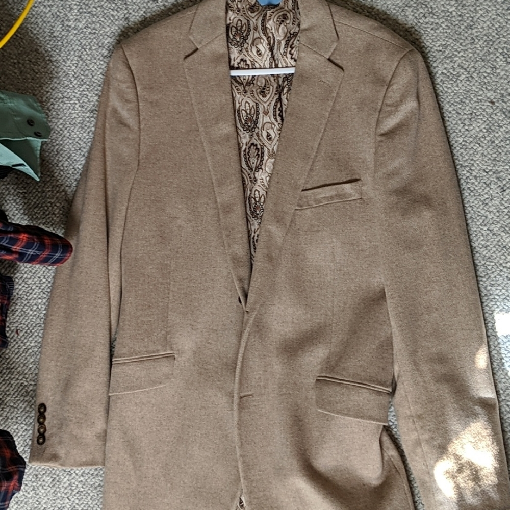 Tan Cam Newton blazer size 42R